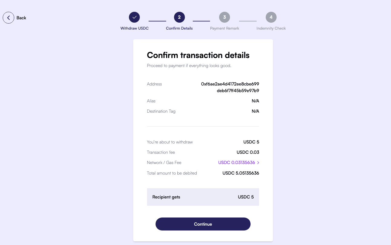 Transaction Details
